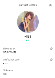 Tehlikeli Şahıs Uyarısı - Threema