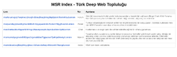 türkçe deep web index